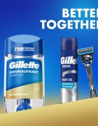 Gillette Champion Gold Antiperspirant Clear Gel antiperspirant gel za moške 70 ml