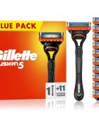 Gillette Fusion5 brivnik + nadomestne britvice 11 kos