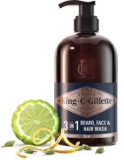 Gillette King C. Beard & Face Wash šampon za brado 350 ml