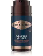 Gillette King C. Face & Stubble Moisturizer vlažilna krema za obraz in brado za moške 100 ml