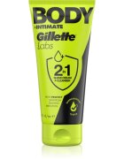 Gillette Labs Body + Intimate pena za britje 2 v 1 177 ml