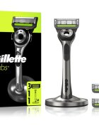 Gillette Labs brivnik s stojalom + nadomestne britvice 1 kos