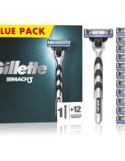 Gillette Mach3 brivnik + nadomestne britvice 12 kos