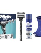 Gillette Mach3 Charcoal darilni set za moške
