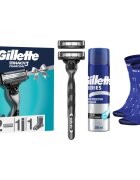 Gillette Mach3 Charcoal darilni set za moške