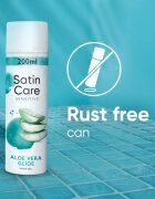 Gillette Satin Care gel za britje za ženske Aloe Vera 200 ml