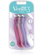 Gillette Venus 3 Plus brivnik za enkratno uporabo 3 kos