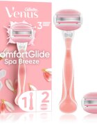 Gillette Venus ComfortGlide Spa Breeze brivnik + 2 nadomestni glavi 1 kos