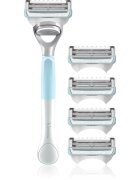 Gillette Venus For Pubic Hair&Skin brivnik za urejanje bikini linije + nadomestna glava 5 kos