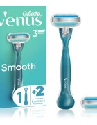 Gillette Venus Smooth brivnik + 2 nadomestni glavi 1 kos