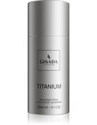 Gisada Titanium deodorant v pršilu brez aluminija za moške 150 ml