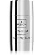 Gisada Titanium trdi deodorant za moške 75 ml