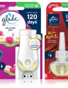 Glade Electric scented oil Relaxing Zen + Warm Apple Pie ugodno pakiranje 3 kos