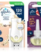 Glade Electric scented oil Romantic Vanilla Blossom + Berry Festive Kiss ugodno pakiranje 3 kos