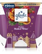 Glade Festive Mulled Wine dišeča sveča 204 g