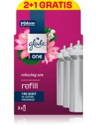 Glade ONE Relaxing Zen nadomestno polnilo za osvežilec zraka 3x10 ml