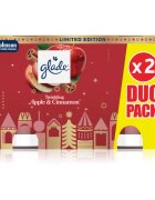 Glade Twinkling Apple & Cinnamon darilni set 2x112 g