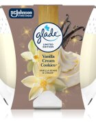 Glade Vanilla Cream Cookies dišeča sveča 204 g