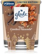 Glade Warm Candied Almonds dišeča sveča 112 g