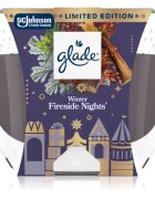 Glade Winter Fireside Nights dišeča sveča 204 g