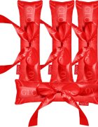 GLOV CoolCurl Ribbon Rollers dodatek za lase za oblikovanje valovitih las Red 4 kos