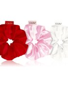 GLOV Scrunchies L elastike za lase White/Pink/Red 3 kos