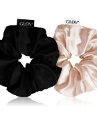 GLOV Scrunchies M elastike za lase Sparkling Wine/Black 2 kos