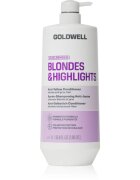Goldwell Dualsenses Blondes & Highlights Anti-Yellow Conditioner balzam za nevtralizacijo rumenih odtenkov 1000 ml