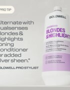 Goldwell Dualsenses Blondes & Highlights Anti-Yellow Conditioner balzam za nevtralizacijo rumenih odtenkov 1000 ml