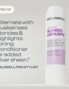 Goldwell Dualsenses Blondes & Highlights Anti-Yellow Conditioner balzam za nevtralizacijo rumenih odtenkov 200 ml