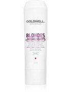 Goldwell Dualsenses Blondes & Highlights balzam za blond lase za nevtralizacijo rumenih odtenkov 200 ml