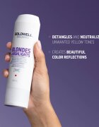 Goldwell Dualsenses Blondes & Highlights balzam za blond lase za nevtralizacijo rumenih odtenkov 200 ml