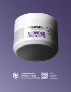 Goldwell Dualsenses Blondes & Highlights regeneracijska maska za nevtralizacijo rumenih odtenkov 200 ml