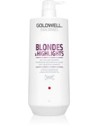 Goldwell Dualsenses Blondes & Highlights šampon za blond lase za nevtralizacijo rumenih odtenkov 1000 ml
