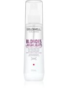 Goldwell Dualsenses Blondes & Highlights serum brez spiranja v pršilu za blond lase in lase s prameni 150 ml