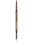 GOSH COPENHAGEN Ultra Thin natančni svinčnik za obrvi s krtačko odtenek 002 Greybrown 0.35 g