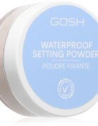 GOSH COPENHAGEN Waterproof Setting Powder vodoodporni fiksacijski puder odtenek 001 Transparent 7 g