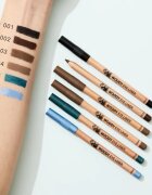 GOSH COPENHAGEN Woody vodoodporni svinčnik za oči odtenek 001 Ebony Black 1.1 g