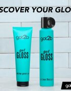 got2b got Gloss Shine Finish pršilo za sijaj za toplotno oblikovanje las 200 ml