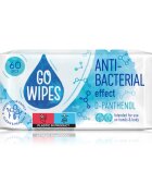 GoWipes Anti-Bacterial Effect D-Panthenol vlažni čistilni robčki s protibakterijskim učinkom 60 kos