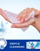 GoWipes Anti-Bacterial Effect D-Panthenol vlažni čistilni robčki s protibakterijskim učinkom 60 kos