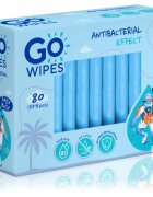 GoWipes Anti-Bacterial Effect osvežilni vlažilni robčki s protibakterijskim učinkom 10x8 kos