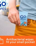 GoWipes Anti-Bacterial Effect osvežilni vlažilni robčki s protibakterijskim učinkom 10x8 kos
