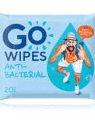 GoWipes Antibacterial osvežilni vlažilni robčki s protibakterijskim učinkom 20 kos