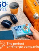 GoWipes Antibacterial osvežilni vlažilni robčki s protibakterijskim učinkom 20 kos