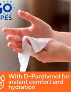 GoWipes Antibacterial osvežilni vlažilni robčki s protibakterijskim učinkom 20 kos