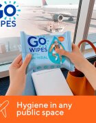 GoWipes Antibacterial osvežilni vlažilni robčki s protibakterijskim učinkom 20 kos