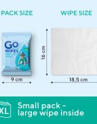 GoWipes Baby Wet Wipes otroški nežni vlažni robčki za zelo občutljivo suho in atopično kožo 24 kos