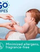GoWipes Baby Wet Wipes otroški nežni vlažni robčki za zelo občutljivo suho in atopično kožo 24 kos