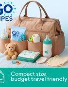 GoWipes Baby Wet Wipes otroški nežni vlažni robčki za zelo občutljivo suho in atopično kožo 24 kos